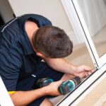 Aluminium door repairs