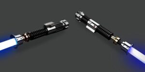 obi wan dueling lightsaber