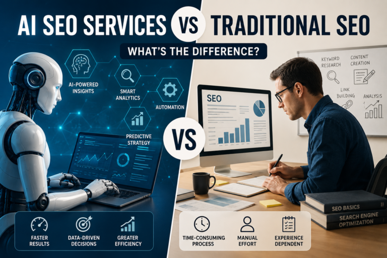 traditional vs ai seo services