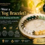 Dhan Yog Bracelet by Sawariya Gems made with natural gemstones symbolizing wealth, prosperity, abundance, confidence and positive energy.