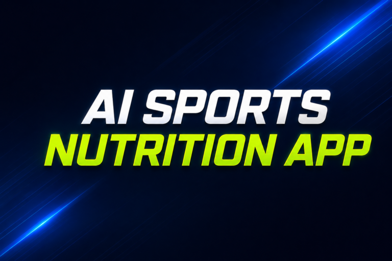 AI athlete app, AI nutrition coach, and athletics app