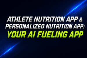 Athlete Nutrition App & Personalized Nutrition App Your AI Fueling App