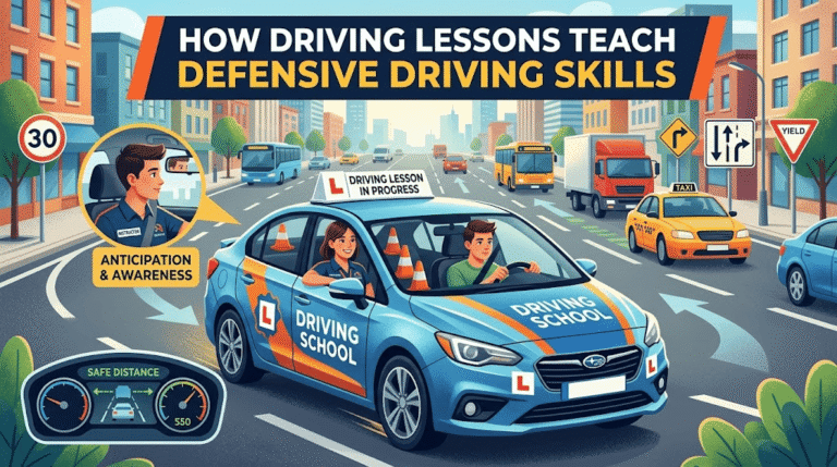 How Driving Lessons Teach Defensive Driving Skills