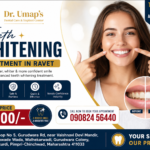 Teeth Whitening Treatment in Ravet Cost Rs 1200/-