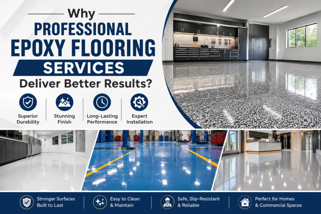 Why Professional Epoxy Flooring Services Deliver Better Results