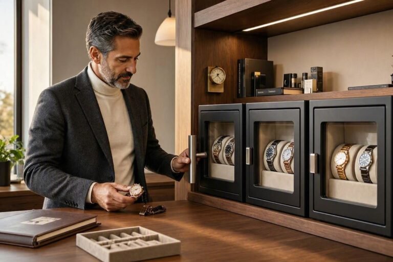 Why Luxury Watch Collectors Are Choosing Watch Winder Safes for Better Protection