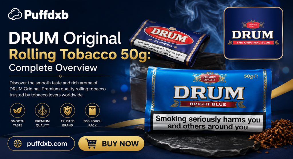 Drum Original Rolling Tobacco 50g