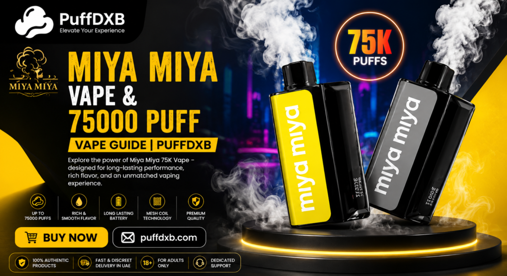 Miya Miya Vape, 75000 Puff Vape
