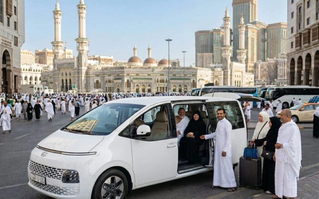Jeddah Airport to Makkah Umrah Taxi Service for comfortable Umrah pilgrim transportation