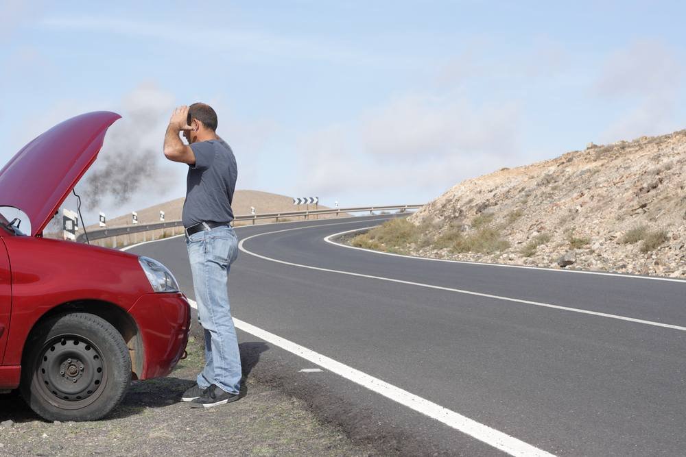Car Breaks Down