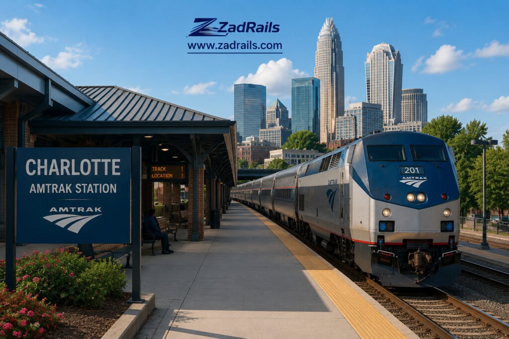 charlotte amtrak train station