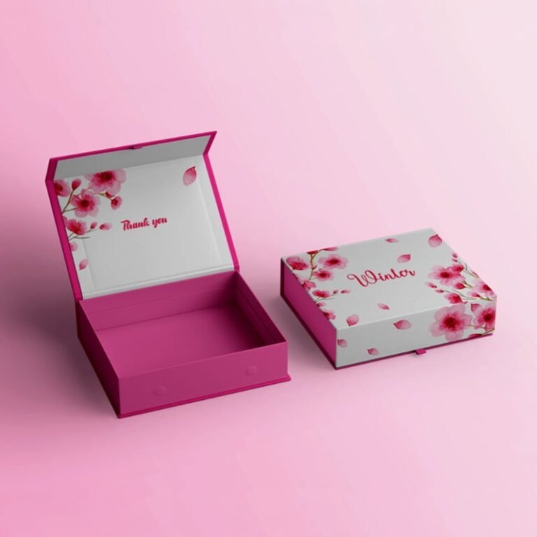 Custom magnetic gift boxes