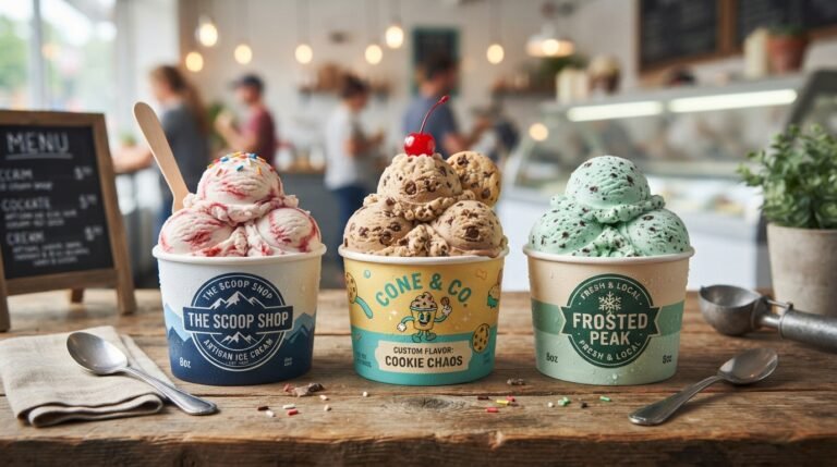 Make Sweet Treats Pop With Custom Ice Cream Cups