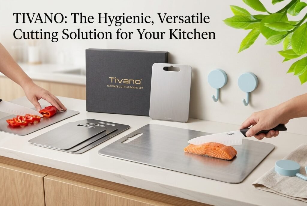 Modern Tivano Cutting Board for food prep