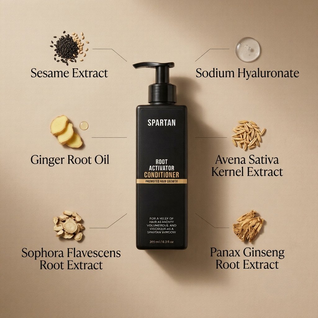 Spartan Root Activator Shampoo for Hair Care