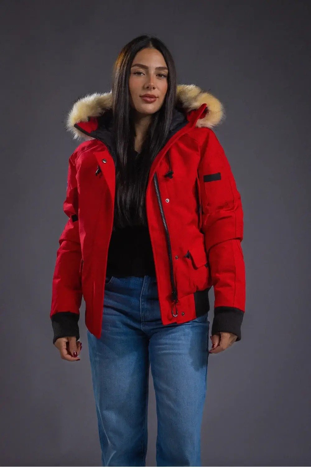 Paragoose-Aria-Red-Doudoune-Women-1