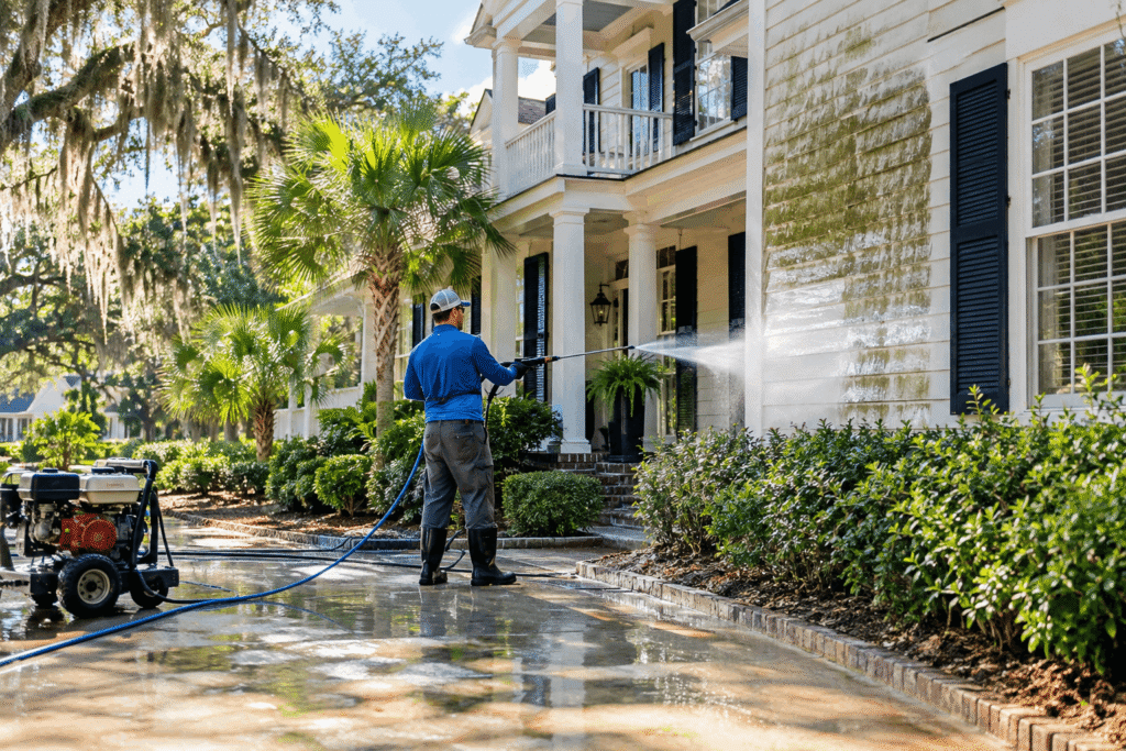 Pressure Washing in Savannah, GA