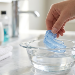 SleepZee adjustable anti-snoring mouthpiece designed for comfortable nighttime use