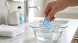 SleepZee adjustable anti-snoring mouthpiece designed for comfortable nighttime use