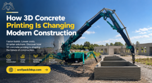 3D Concrete Printer Rental