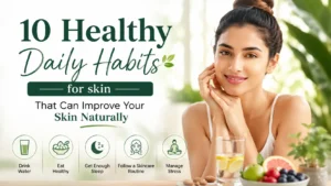 Daily skincare habits for healthy, glowing and youthful-looking skin