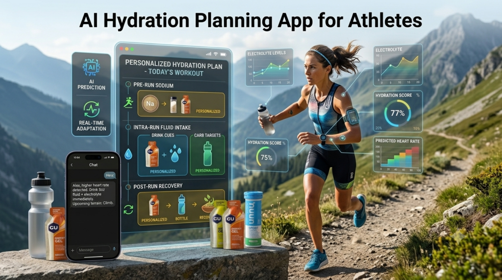 AI Hydration Planning App for Athletes Smarter Hydration, Fueling & Performance