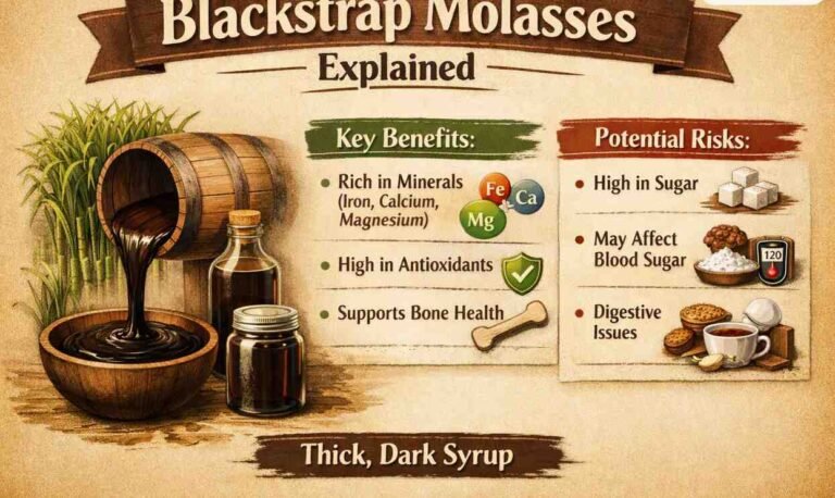 Blackstrap Molasses Explained Benefits, Uses, and Potential Risks