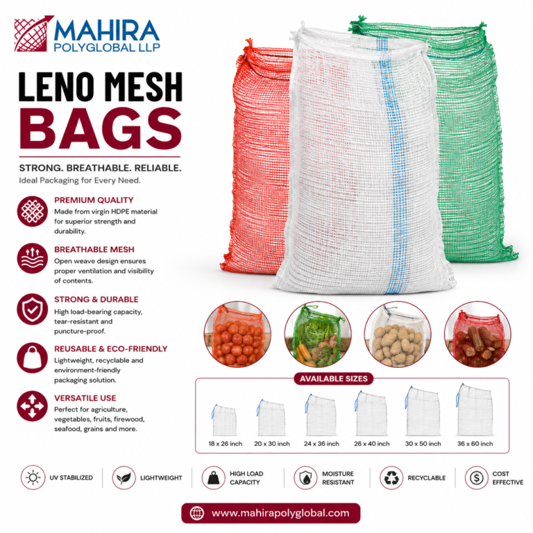Leno mesh bag
