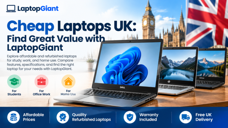 Cheap Laptops UK Find Great Value with LaptopGiant 2026-27