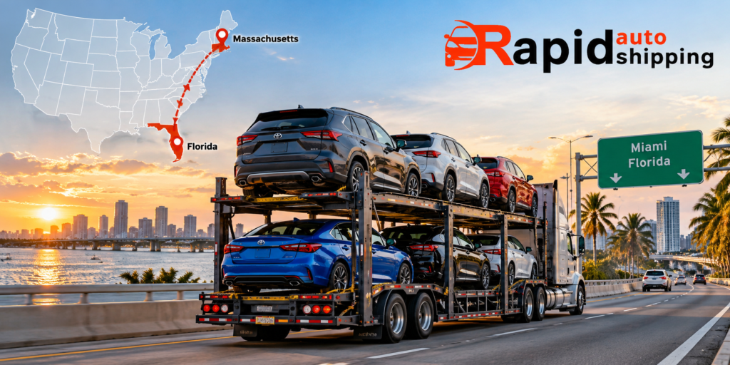 massachusetts to florida car shipping