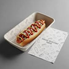 Custom paper food trays