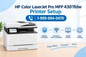 HP Color LaserJet Pro MFP 4301fdw printer