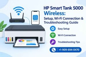 HP Smart Tank 5000 Setup