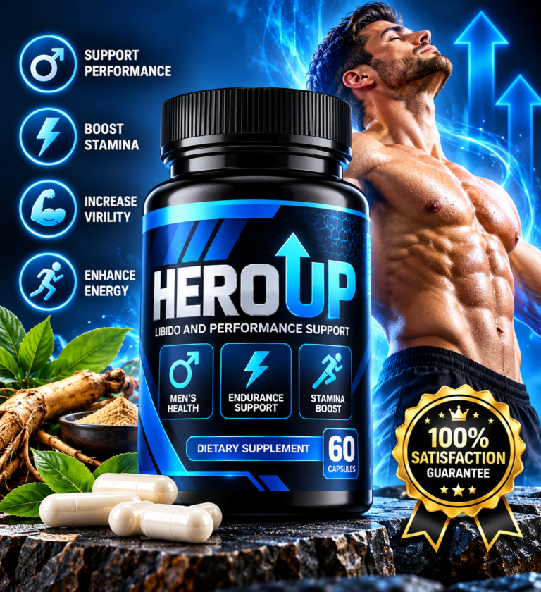Hero Up Performance Supplement Ad