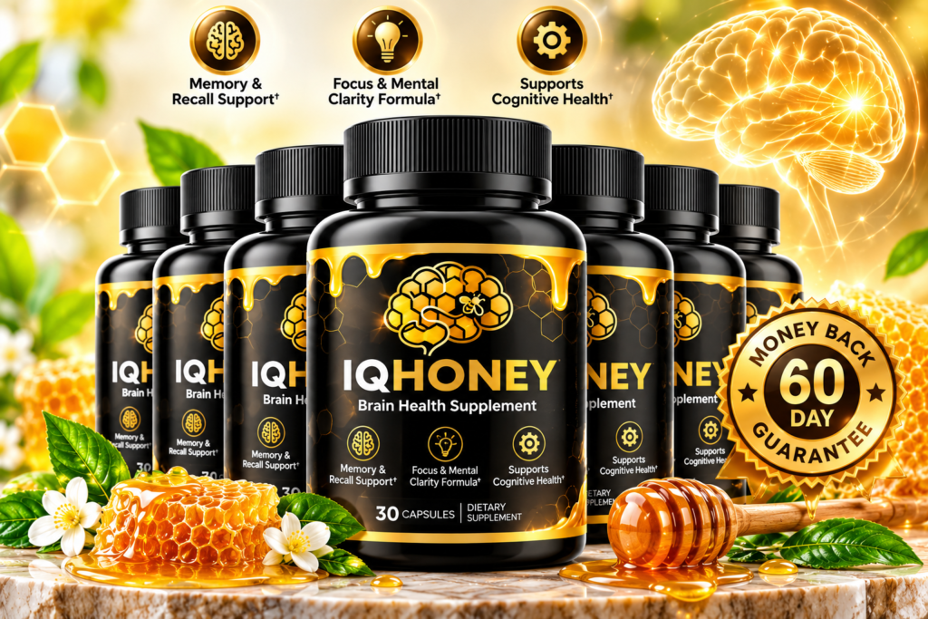 IQHoney Guide to Cognitive Wellness, Focus & Memory Support