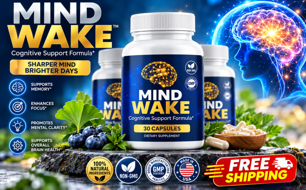 Mind Wake Cognitive Wellness Ad