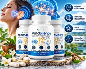 MindSilence Ear Health Supplement Banner