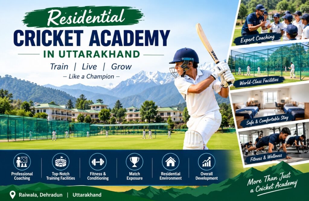 Residential Cricket Academy in Uttarakhand