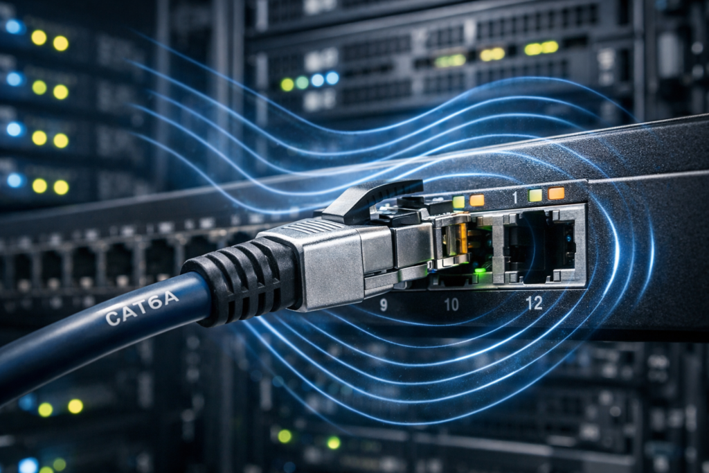 Cat6A Shielded Cable: High-Speed 10Gbps Networking with Enhanced EMI Protection