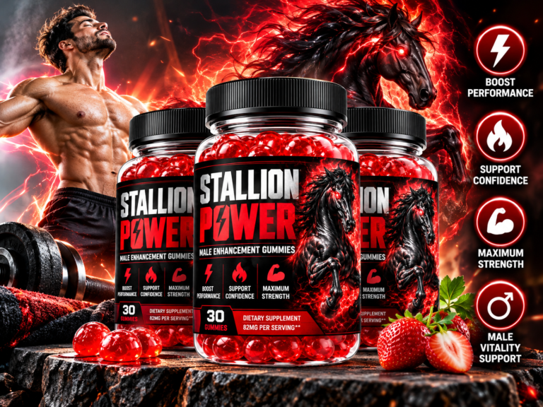 Stallion Power Gummy Supplement Promo