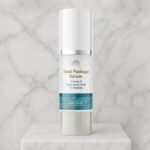 Total Package Serum facial skincare product for a daily routine targeting the appearance of fine lines and dryness