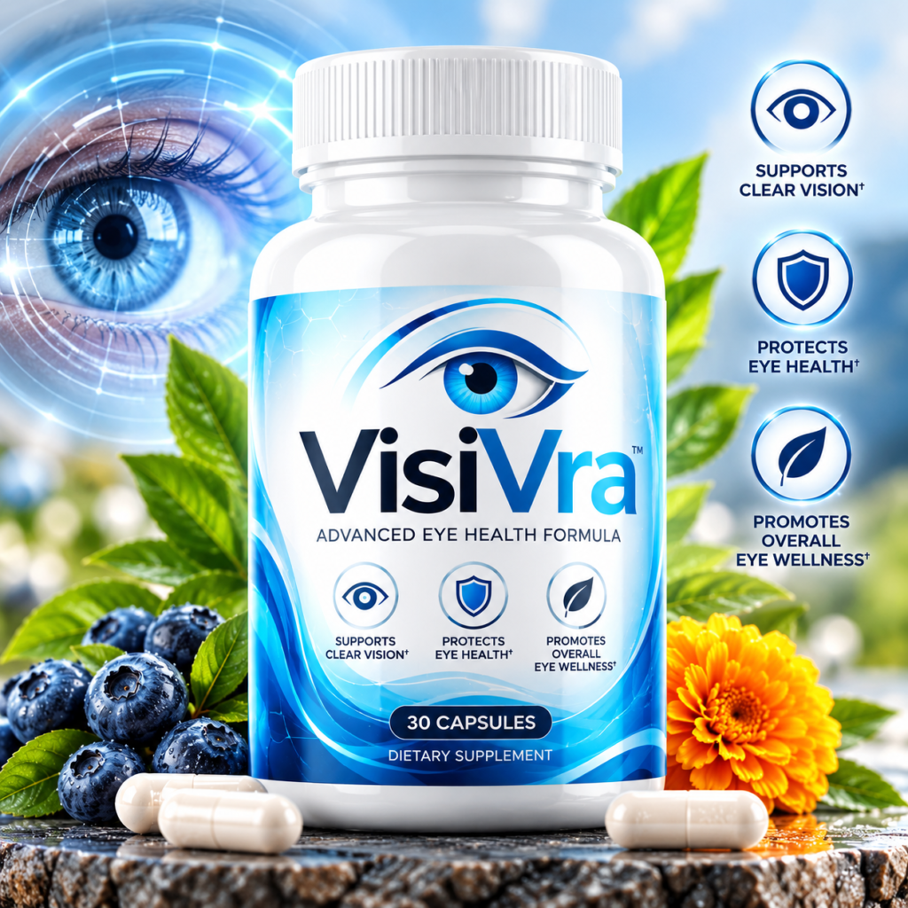 VisiVra Eye Health Supplement Advertisement