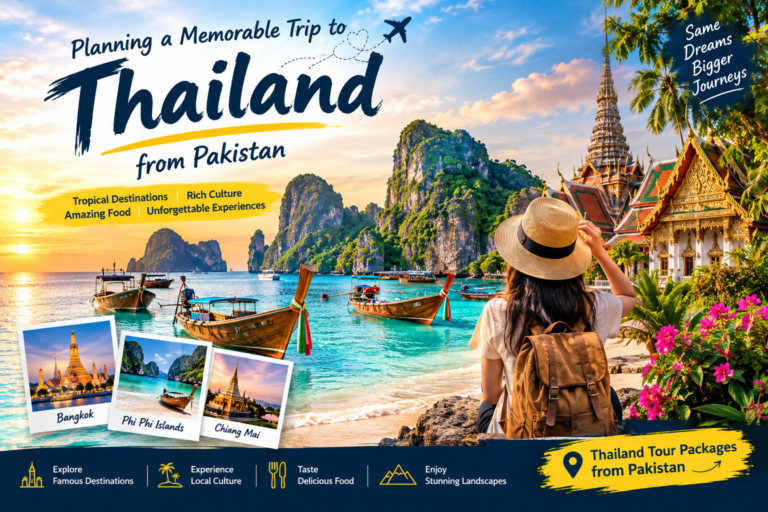 thiland tour package from lahore