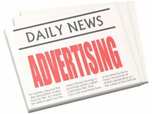 newspaper advertising