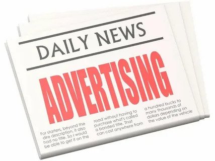 newspaper advertising